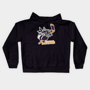 Defunct Baltimore Bandits Hockey Team Kids Hoodie